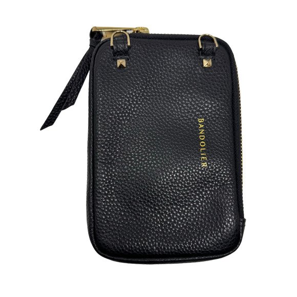 Bandolier Bags Bandolier Expanded Pouch Pebble Leather Crossbody